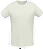 Camiseta Hombre Martin Serigrafia Digital Sols - Color Verde Crema